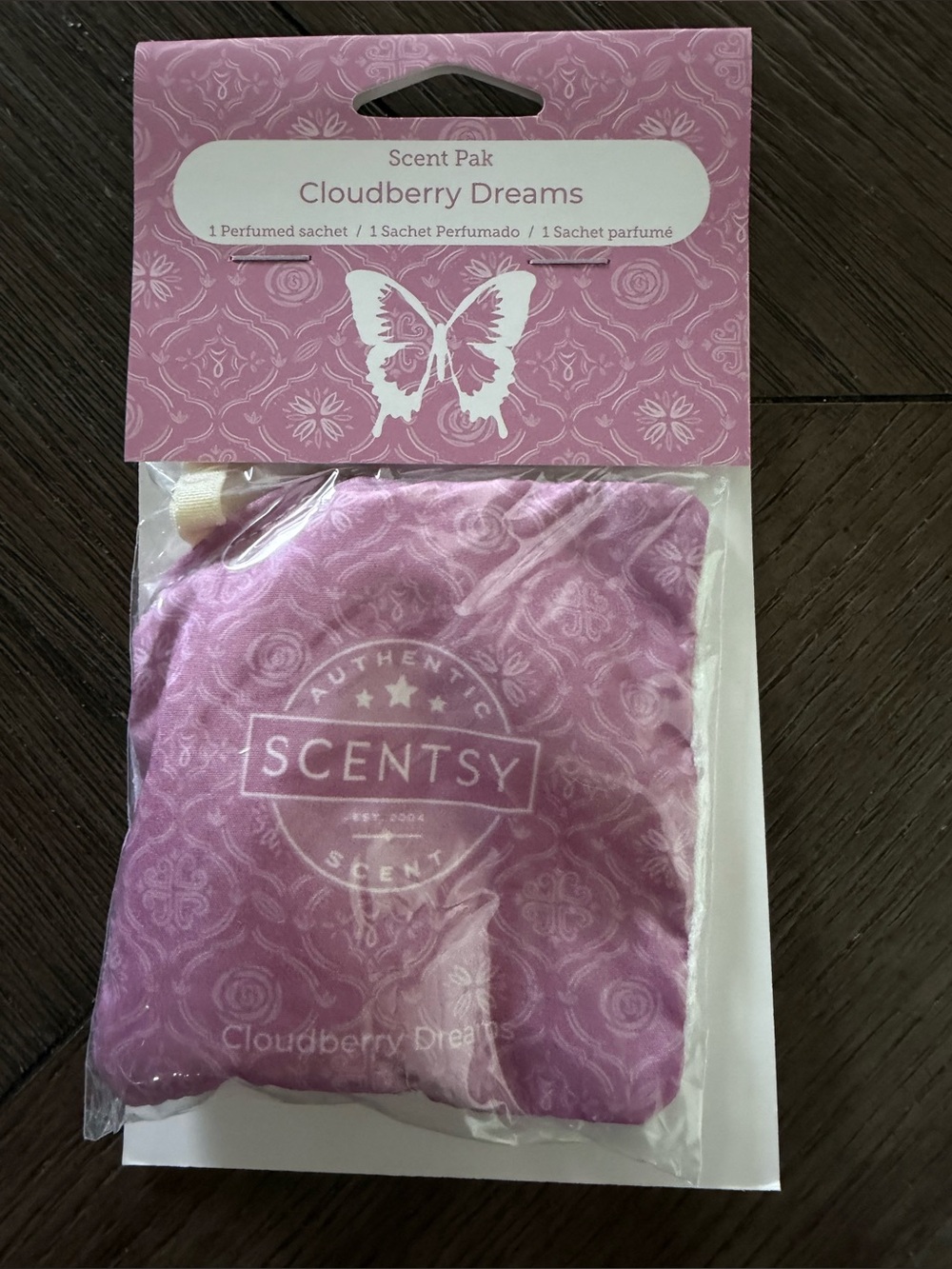 Scentsy Cloudberry Dreams Scent Pak New Retired